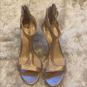 Vince Camuto rose gold heels 7.5
